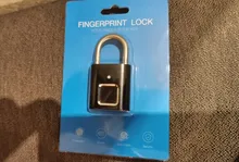 HISMAHO-candado de huella dactilar inteligente, impermeable, recargable por USB, antirrobo, Mini cerradura eléctrica para estuche de equipaje