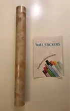 Furniture Stickers Decorative-Film Contact-Paper Kitchen-Cabinets Countertop Pvc Marble