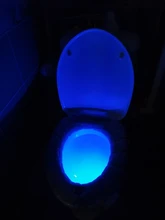 Toilet-Light Motion-Sensor WC Smart Bathroom Backlight for with LED 16/8-Color