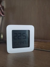 Xiaomi-termómetro Digital Mijia 2, higrómetro inteligente eléctrico inalámbrico con Bluetooth, higrómetro con pantalla LCD Mijia Smart Home