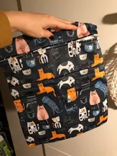 Asenappy-Bolso húmedo seco con dos cremalleras, bolsa de pañales para bebés, impermeable, reutilizable, lavable, 30x36cm