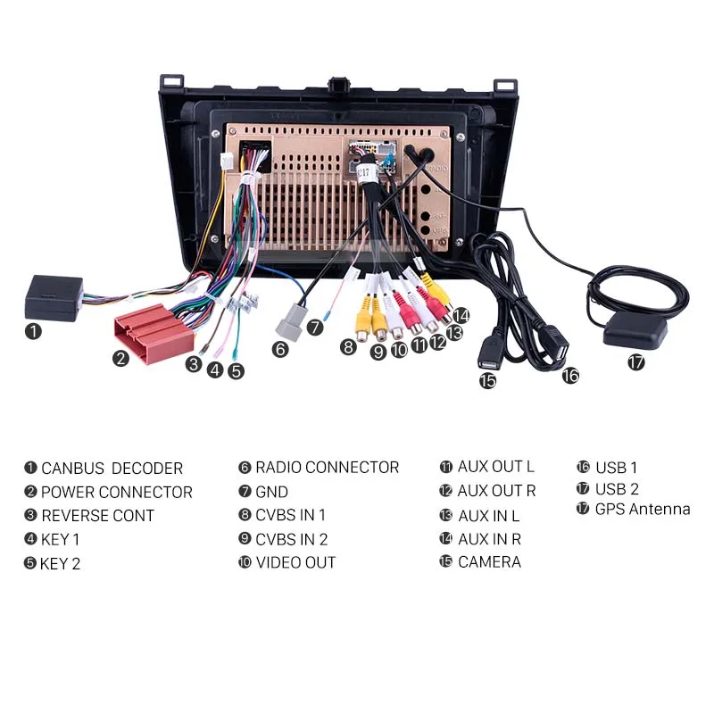Lionet gps навигация для автомобиля Mazda 6 Rui крыло 2008- 9 дюймов RM1008X