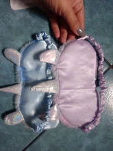 Mascarilla antifaz de fiesta con dibujos de unicornios, cubierta de felpa para dormir, para viajes, casa, niños, regalo