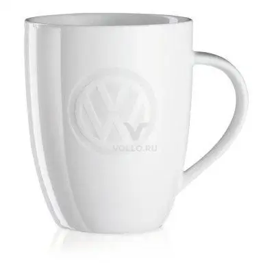 000069601e vag чашка с логотипом vw(цвет белый