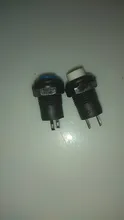 Interruptor de botón momentáneo DS228, botón de bloqueo de encendido/apagado para tablero de coche, barco, 12V, DS428, 10 Uds.