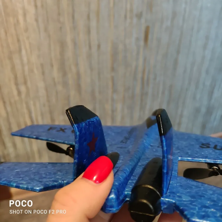 Attachment image review on RC Foam Aircraft SU-35 Plane 2.4G Radio Control