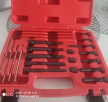 Juego de herramientas de extracción de tapones, extractor de electrodos de bujía incandescente, reparación M8 y M10