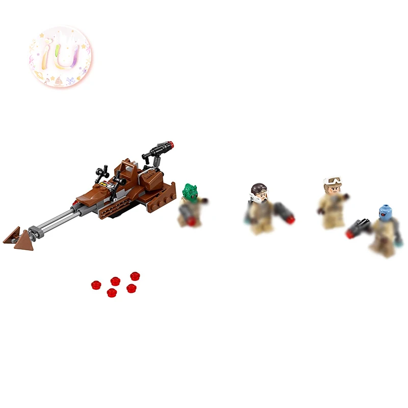 Bela 10572 Star Series Rebel Alliance игрушечный Боевой набор строительные блоки подарок на день рождения игрушки для детей войны 125 шт совместимы 75133