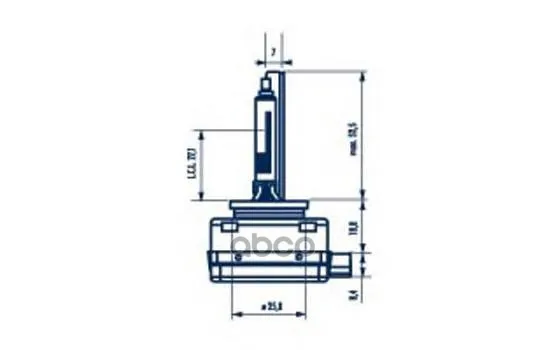 Лампа D1r 35w Nva(Упаковка Carton Box 1 Шт) Narva 84011 Narva арт. 84011