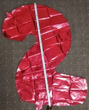 Globos numéricos de 32 y 40 pulgadas, figuras grandes de oro rosa, plata y negro, globos de aluminio para decoración de fiestas de cumpleaños y bodas