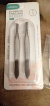 Tweezers Clip Makeup-Tool Hair-Removal Eyebrow Stainless-Steel Pinset Professional 2pcs/Set