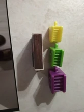 Abridor de boca Dental de tamaño S/M/L, almohadilla oclusal para dientes de utilería, abridor de goma para morder, Retractor de látex, 3 uds.