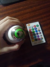 Bulb-Lights Led-Lamp Changeable Remote-Control-Colorful 220v E27 110V 10W 5W RGBW 