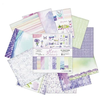

2761072 paper set for скрапбукинга 'mon amour' 12 sheets 30,5X30,5 cm, 180 g/m