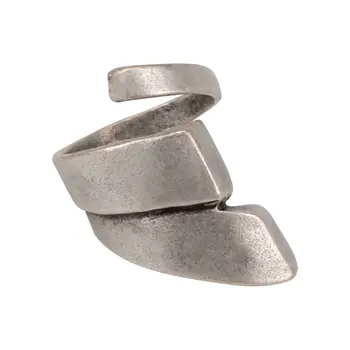 

Women's ring oversized metal strips (53579)