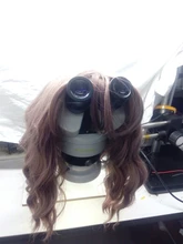 Msholy-peluca ondulada rosa con flequillo Bob corto, Pelo Rizado Bob, pelucas púrpuras sintéticas Rojas, rubias y verdes, Cosplay de alta temperatura