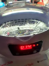 Skymen-limpiador ultrasónico Ultra sónico de 600ml, temporizador de bañera para piezas de joyería, gafas, manicura, cortadores de piedras, maquinilla de afeitar Dental, cepillo sónico de ultrasonido