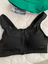 Underwear Vest Sport-Tops Athletic Gym Fitness Shockproof Yoga-Workout Front-Zipper Running