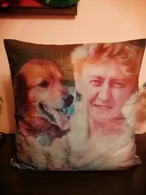 Picture Here Print Pet Personal Life Photos Customize Gift Home Cushion Cover Pillowcase