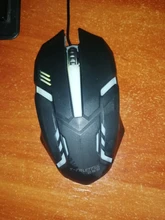 S1 USB Wired Gaming Mouse 7 Colors LED Backlight Ergonomics Gamer Mouse Flank Cable Optical