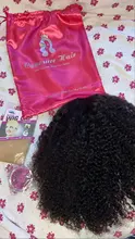 Cynosure-pelucas de cabello humano con encaje frontal para mujeres negras, Remy, rizado, brasileño, prearrancado, cierre de encaje, 13x4/13x6