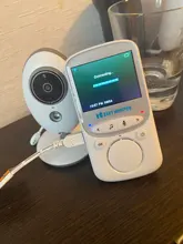 Monitor de bebé con cámara inalámbrica, intercomunicador de música, IR, Audio, vídeo, niñera, monitoreo de temperatura, VB605, teléfono para bebé