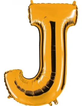 

Balloon Letter J 100cm Gold-Foil Polyamide-G292G