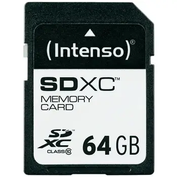

Secure Digital SDHC 64 GB Class 10 Intenso18.28