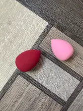 Esponja de maquillaje profesional con gota de agua, esponja cosmética para base correctora, crema, licuadora, esponja de agua suave, venta al por mayor