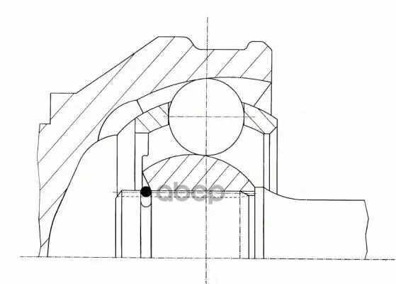 Шрус Ford Focus Ii 1.6-2.0 Gkn(Loebro) 305176 GKN(Loebro) арт. 305176