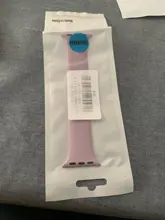 Correa de bucle Solo para Apple Watch, banda de 44mm y 40mm para iWatch de 38mm y 42mm, pulsera de silicona elástica para Apple watch Series 5 3 4 SE 6