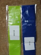 Bandas de goma de resistencia para Yoga, bandas elásticas para Fitness, entrenamiento, Fitness, Pilates, Crossfit, equipo de entrenamiento, 0,3mm-1,1mm