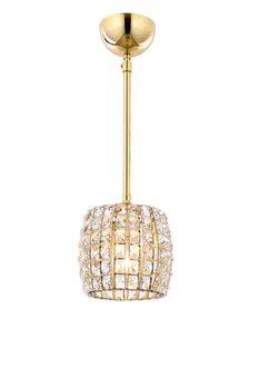 

AVONNI AV-4143-1SK Yellow Plated Modern Chandelier, E27, Metal,