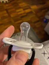 Chupete Dummy de Panda para pezón de bebé, chupete de silicona de grado alimenticio de PP, pezones de ortodoncia para niño pequeño con anillo, mordedor para bebé