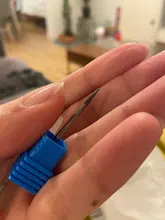 Cortador de carburo de tungsteno de alta calidad, broca para uñas, resistente al desgaste, manicura, pulido, herramientas de pulido de cutículas para taladro de manicura, 1 ud.