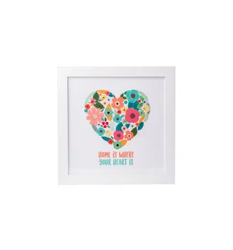 

Framed PRINT 30X30 CM LOREAK HEART
