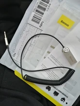 Baseus-Adaptador AUX Bluetooth, cable dongle para coche, conector de 3.5mm, 5.0 4.2, AUX Bluetooth 5.0 4.2, receptor y transmisor de audio y música