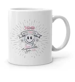 

Personalized 365 Happy New Day White Mug Cup-3