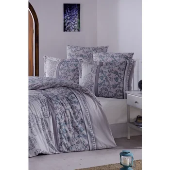 

Varol Easy Iron Double Duvet Cover Set - Elanor