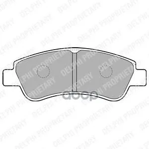 Колодки Передние Citroen Berlingo, C3 Ii, C4, Peugeot 206-208, 307 Lp1727 Delphi арт. LP1727