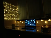 Battery-Operated Lights Garland Photo-Clip Led Usb Home-Decoration Outdoor with String