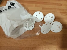 Toma de corriente de seguridad para bebés, enchufe de protección bifásico, cubierta de bloqueo de seguridad, 10 Uds.