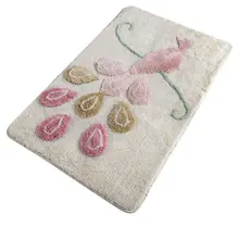 Коврик для ванной-коврики | коврик для ванной, Нескользящие Противоскользящие коврики Павлин 60X100 см