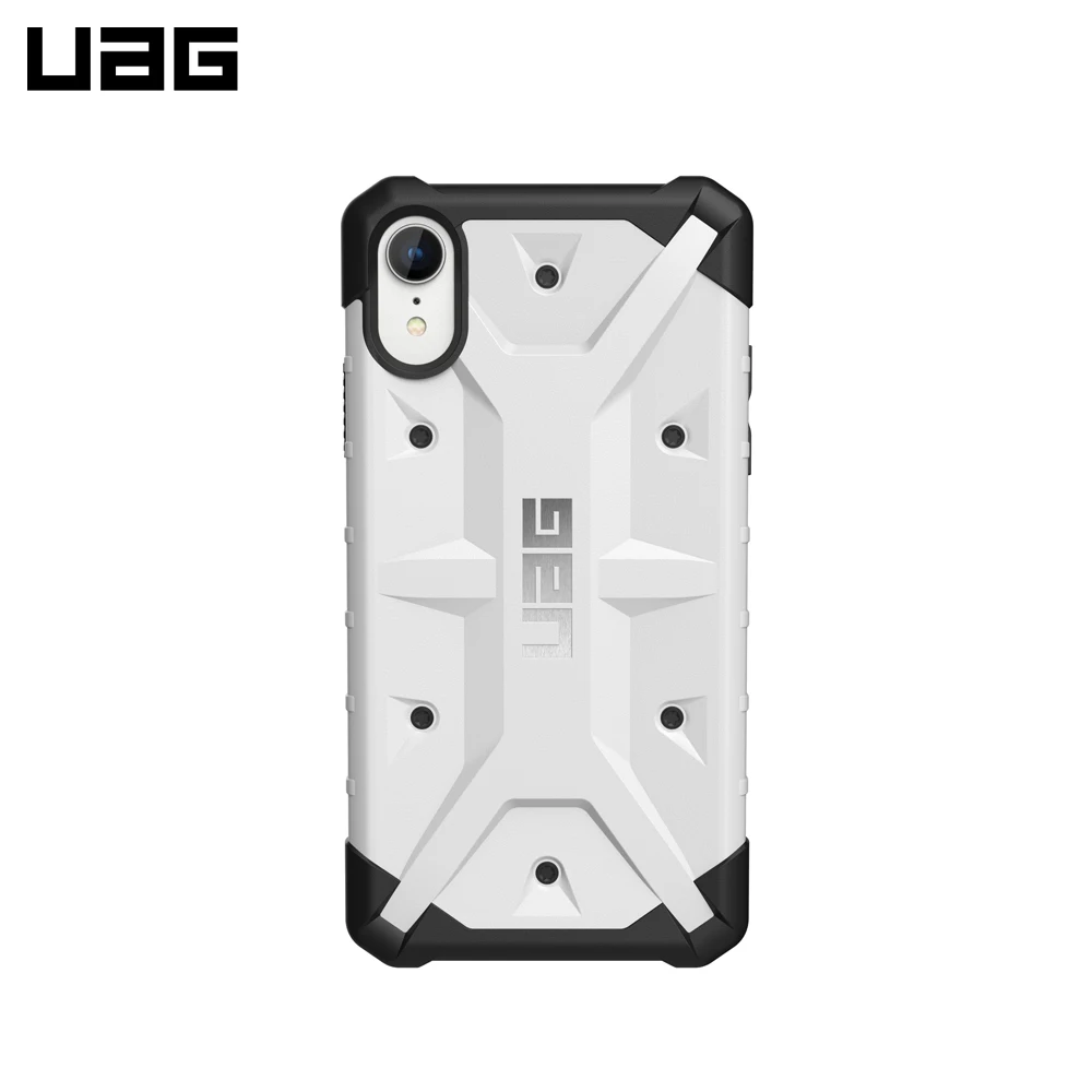 Чехол UAG для iPhone XR противоударный из износостойкого полиуретана резиновый борт