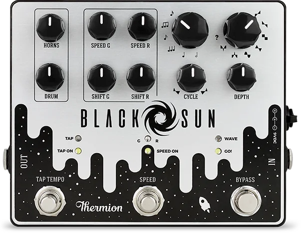 Thermion Black Sun роторный Phaser педаль эффектов для электрогитары