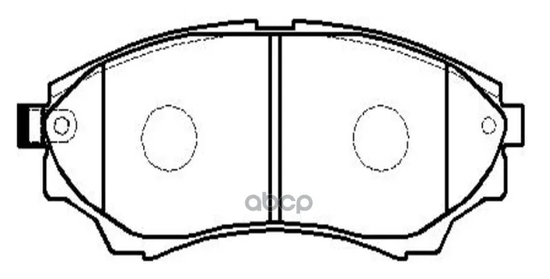 Колодки Тормозные Дисковые Передние Ford Ranger 2.5td, Mazda Serie B 2.5d/Td 99 Ckf-33 Ctr арт. CKF-33