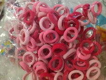 Coleteros elásticos de nailon de colores para niña, accesorios para el pelo de niños, coletero, diadema, 50 Uds.