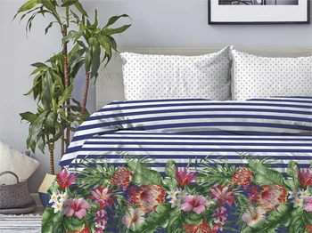 

Bed linen Patrizia Marseille, with a pillowcase 70x70 cm, eurostandard