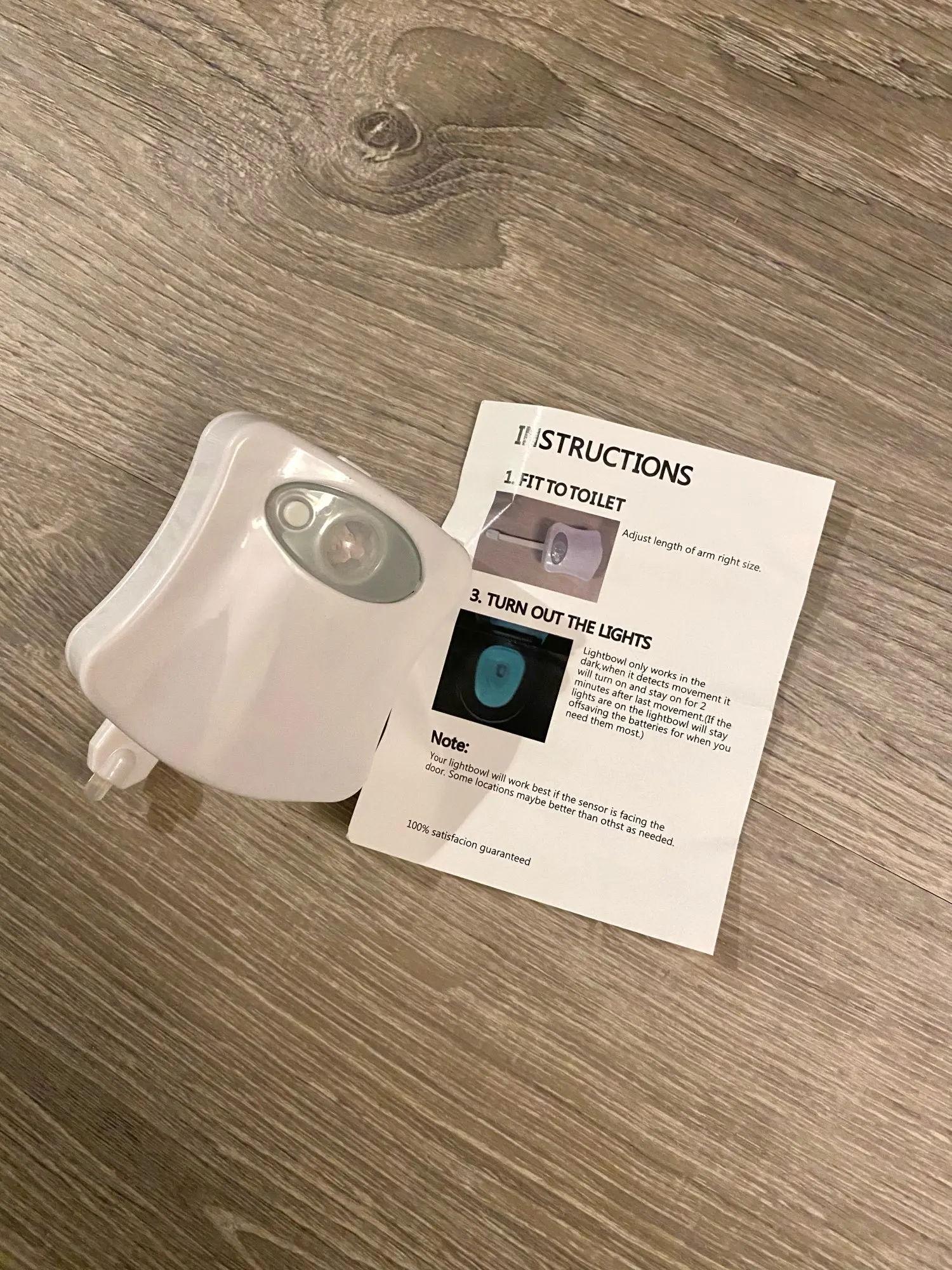 8 Colors Pir Motion Sensor Smart Toilet Seat Night Light Waterproof  Backlight For Toilet Bowl Led Luminaria Lamp Wc Toilet Light - Night Lights  - AliExpress