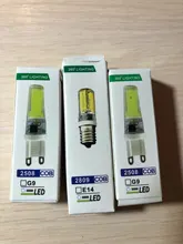 Led-Lamp Crystal-Chandelier-Lights E14 G9-Bulb Dimmable LATTUSO Cob Led G4 G9 220V 9W